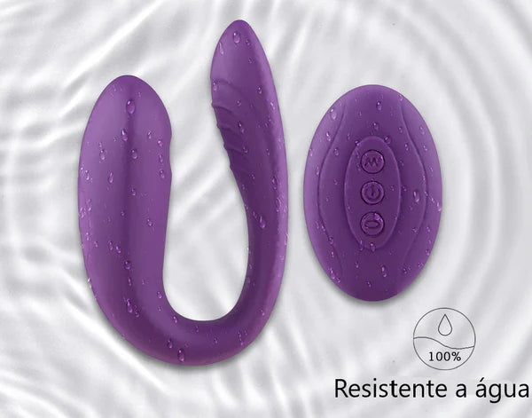 Vibrador e sugador clitoriano para Casais Uvinha