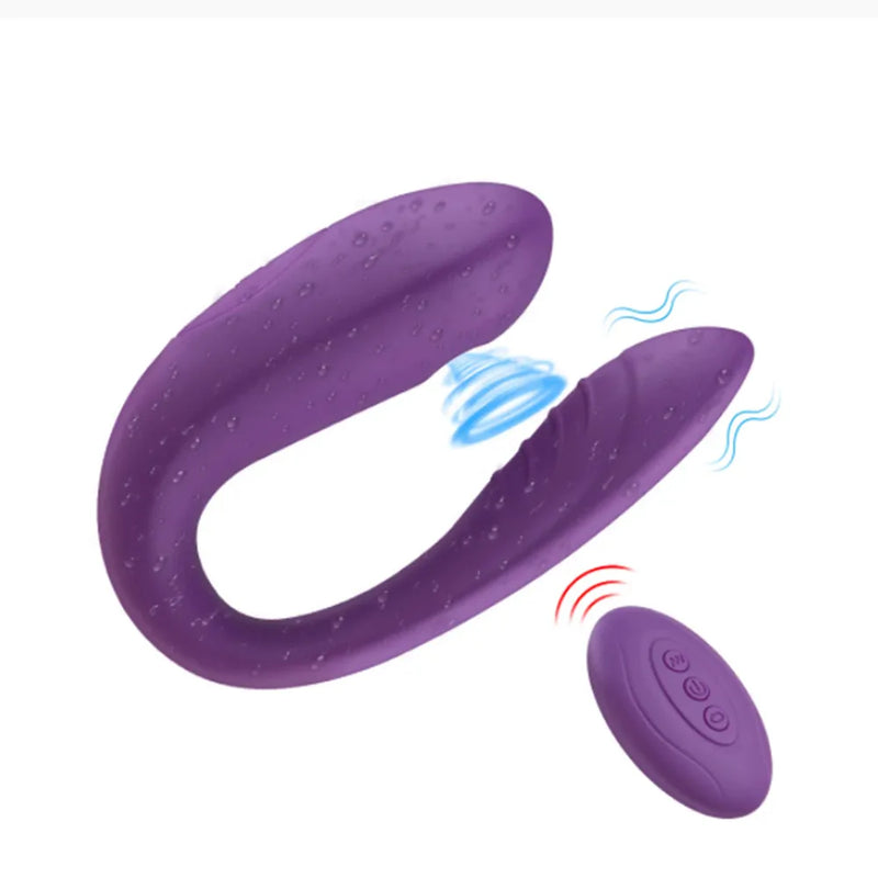 Vibrador e sugador clitoriano para Casais Uvinha