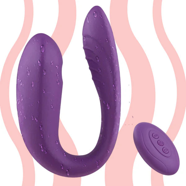 Vibrador e sugador clitoriano para Casais Uvinha