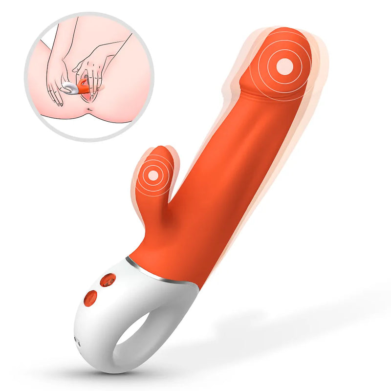 Wave Vibrador Rabbit S-Hande 9 Modos de Vibração