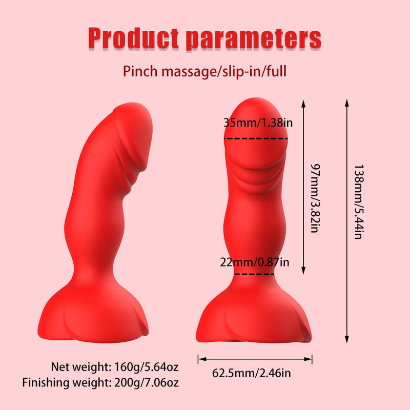 Plug e Vibrador Vênus 10 Modos - Prazer de Luxo