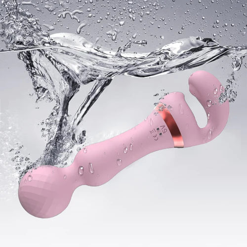 Vibrador Varinha Estimuladora de Clitoris e Ponto G - Prazer de Luxo