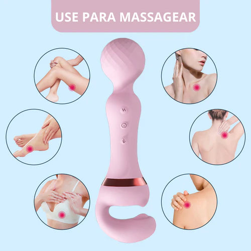 Vibrador Varinha Estimuladora de Clitoris e Ponto G - Prazer de Luxo