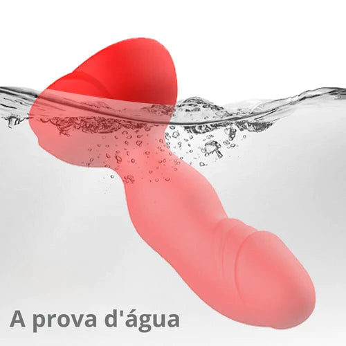 Plug e Vibrador Vênus 10 Modos - Prazer de Luxo