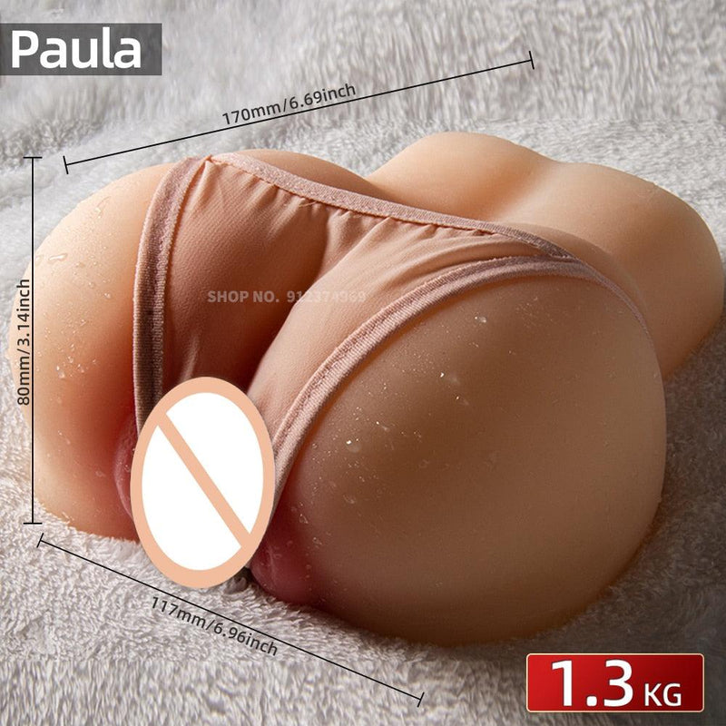 Masturbador Masculino Boneca Sexual Vagina e Ânus 3D - Prazer de Luxo