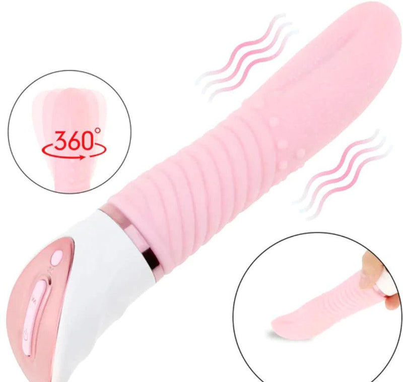 Vibrador de Língua Multifuncional - Prazer de Luxo